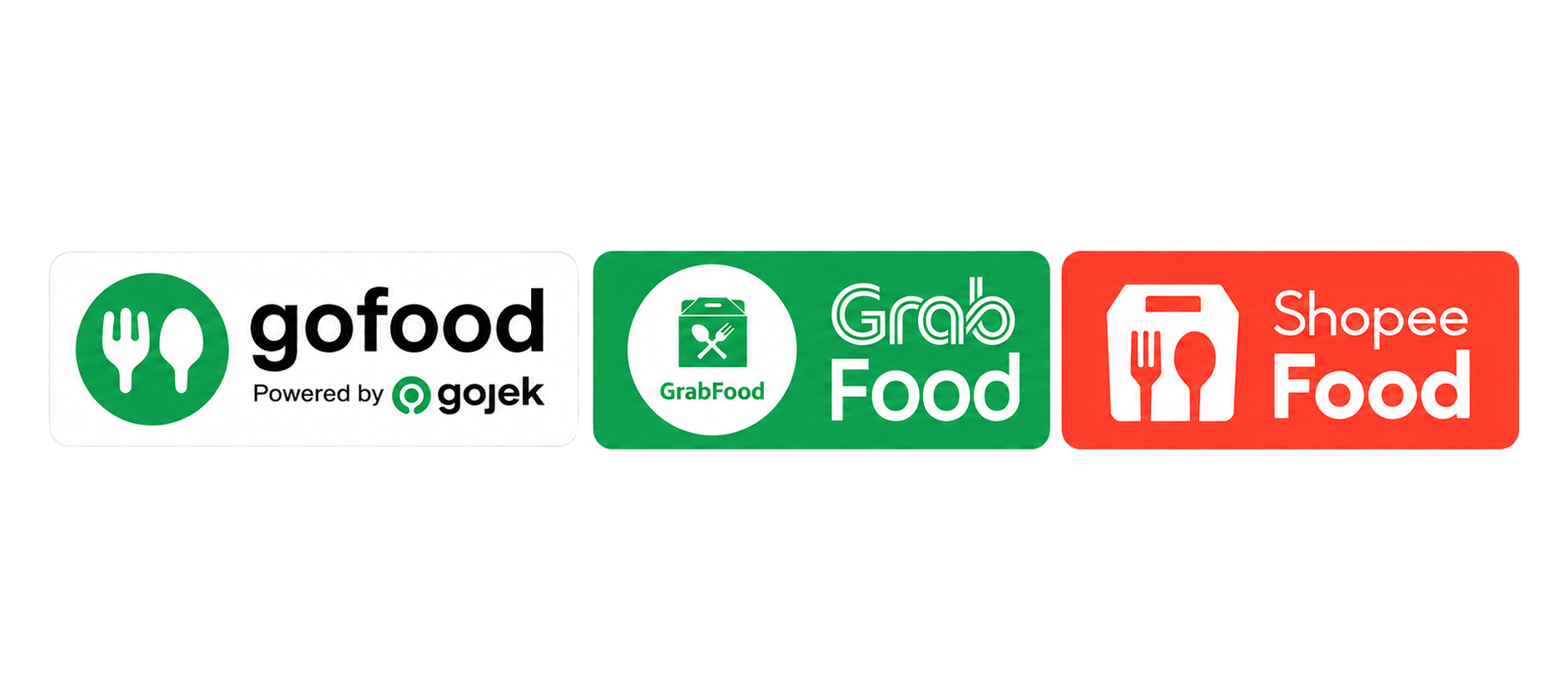 Pesan di GoFood, GrabFood, ShopeeFood